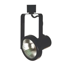 1-Light Track Fixture in Black