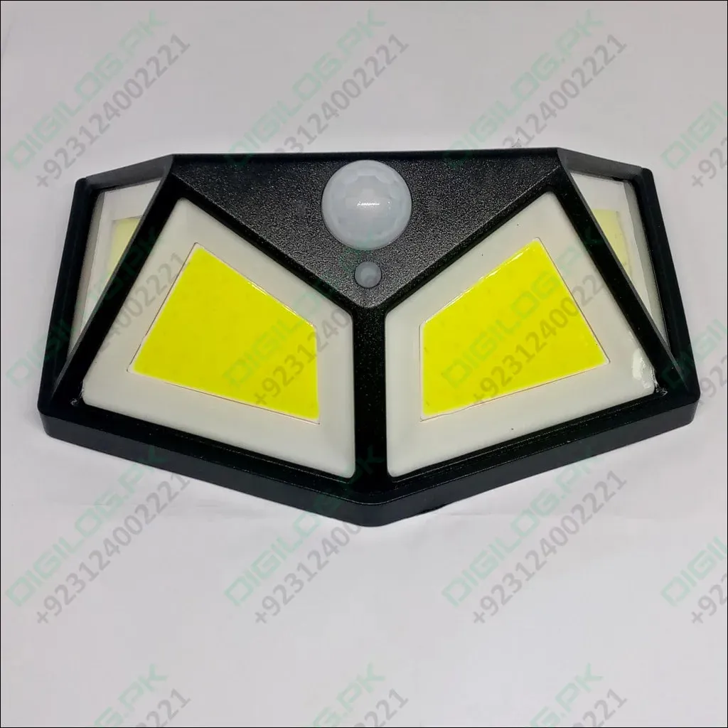 100 Led 4 Surface Solar Light 3 Modes 120 Degree Pir Motion Sensor Light