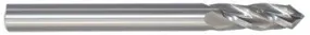 208-400125: 1/8in. Dia., 1-1/2in. Overall Length, 4-Flute, Carbide Drill Mill- SE, 90 deg, Uncoated, USA