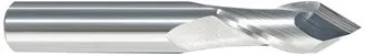 208-822500: 1/2in. Dia., 3in. Overall Length, 2-Flute, Carbide Drill Mill- SE, 82 deg, Uncoated, USA