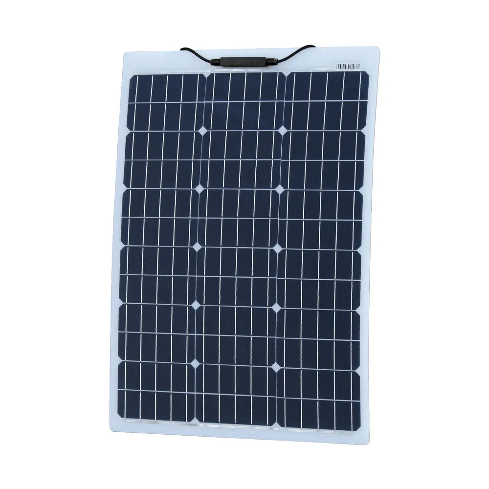 20W WHITE SEMI-FLEXIBLE SOLAR PANEL