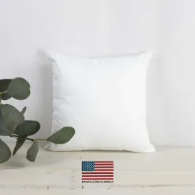 26x26 | Indoor Outdoor Hypoallergenic Polyester Pillow Insert | Quality Insert | Pillow Inners | Throw Pillow Insert | Square Pillow Inserts