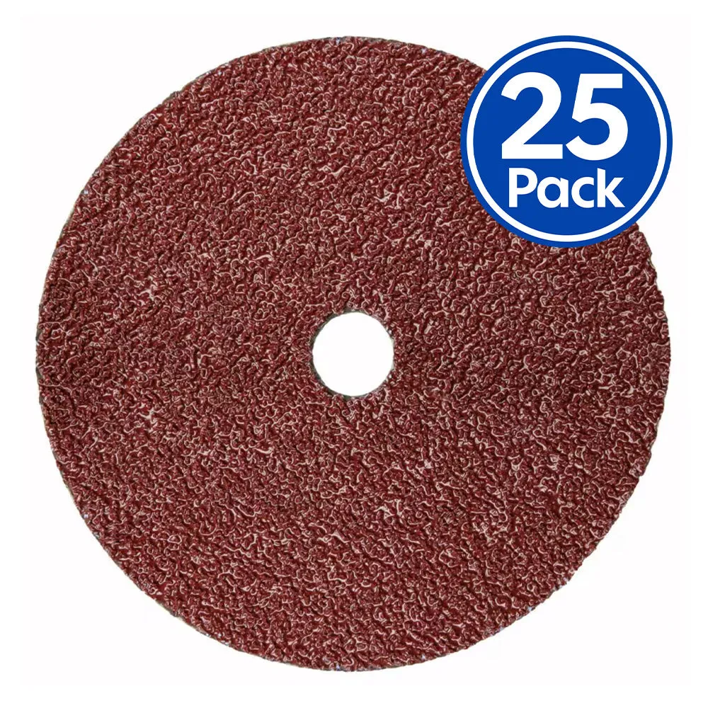 3M 982C Cubitron II Fibre Disc 36 Grit 180mm x 22mm x 25 Pack Sanding Abrasives