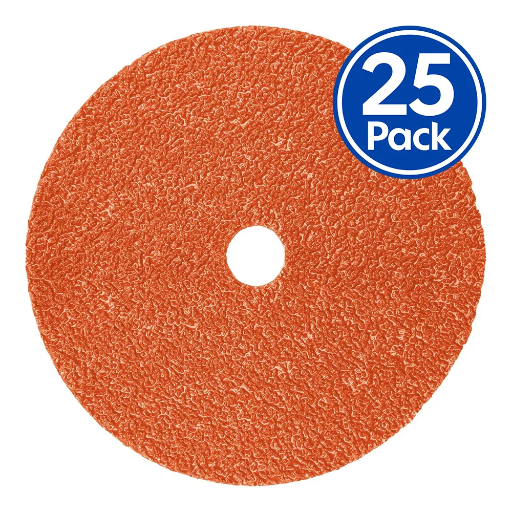 3M 987C Cubitron II Fibre Disc 36 Grit 180mm x 22mm x 25 Pack Sanding Abrasives