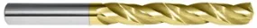 453-105625B: 0.5625 (9/16), Jobber Length Carbide Twist Drill- 150 deg, TiN, USA