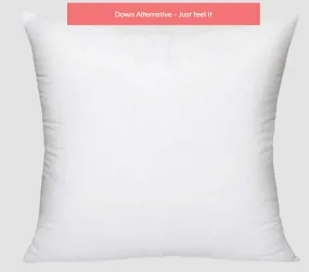 6x9 or 9x6 | Indoor Outdoor Down Alternative Hypoallergenic Polyester Pillow Insert | Quality Insert | Throw Pillow Insert | Pillow Form