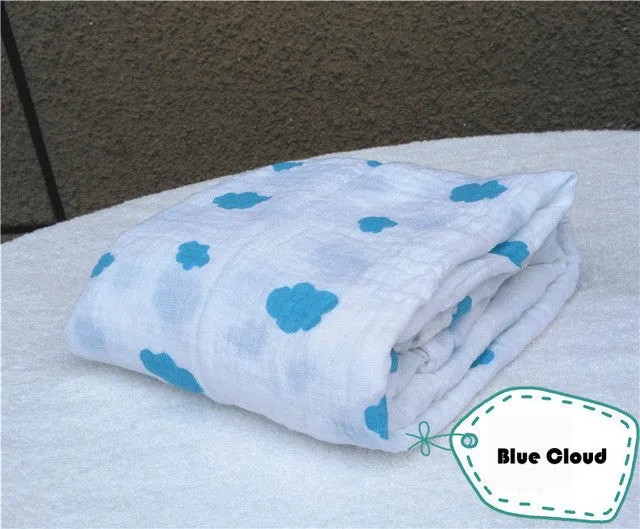 Adena anais Muslin Baby Blankets Bedding Infant Cotton Swaddle Towel Multifunctional Envelopes For Newborns Receiving Blankets