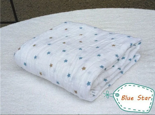 Adena anais Muslin Baby Blankets Bedding Infant Cotton Swaddle Towel Multifunctional Envelopes For Newborns Receiving Blankets