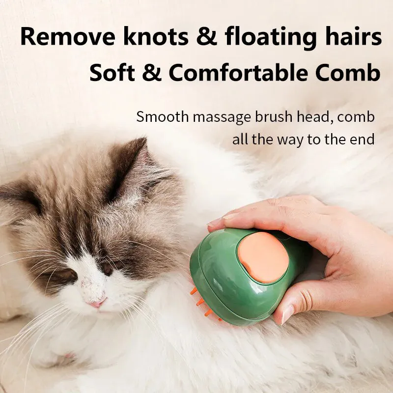 Aiitle Avocado Pet Steamy Massage Brush