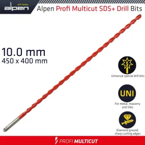 ALPEN PROFI MULTICUT SDS  SHANK PLW 10 x 450 ALP579010