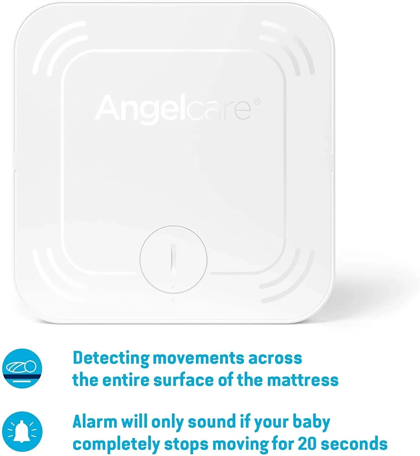 Angelcare AC327 Baby Movement, Sound and Video Monitor, 4.3” Screen