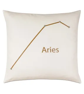 Aries Constellation Throw Pillow Cover 20x20