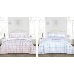 Arran/Mull Twin Pack Duvet Set - Lilac