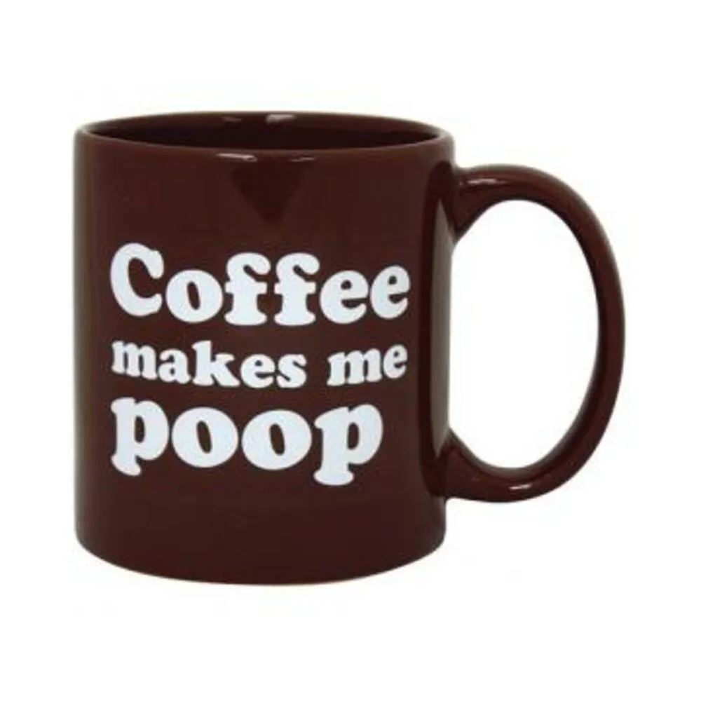 Attitude Mug Coffee Makes Me Poop - 22 oz