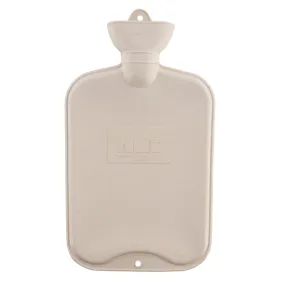 Autumn Offer: Buy 3 get cheapest FREE! 2 Litre Plain Sides Rubber Hot Water Bottle From The Hot Water Bottle Co.