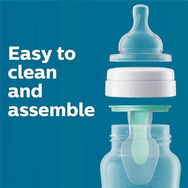 Avent - Anti-Colic Baby Bottle With Airfree Vent All In One Gift Set