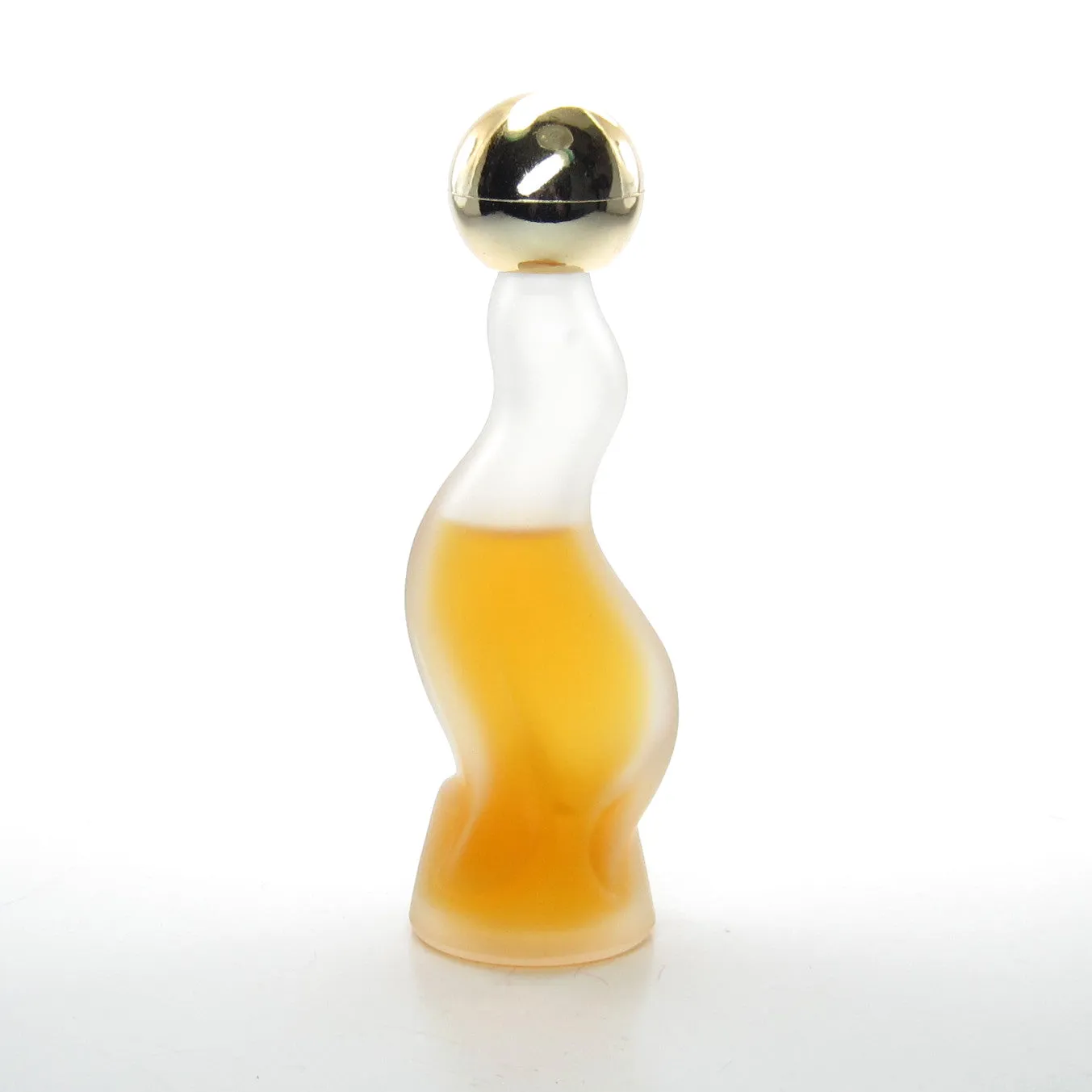 Avon Vintage Lovable Seal Frosted Glass Here's My Heart Cologne Bottle