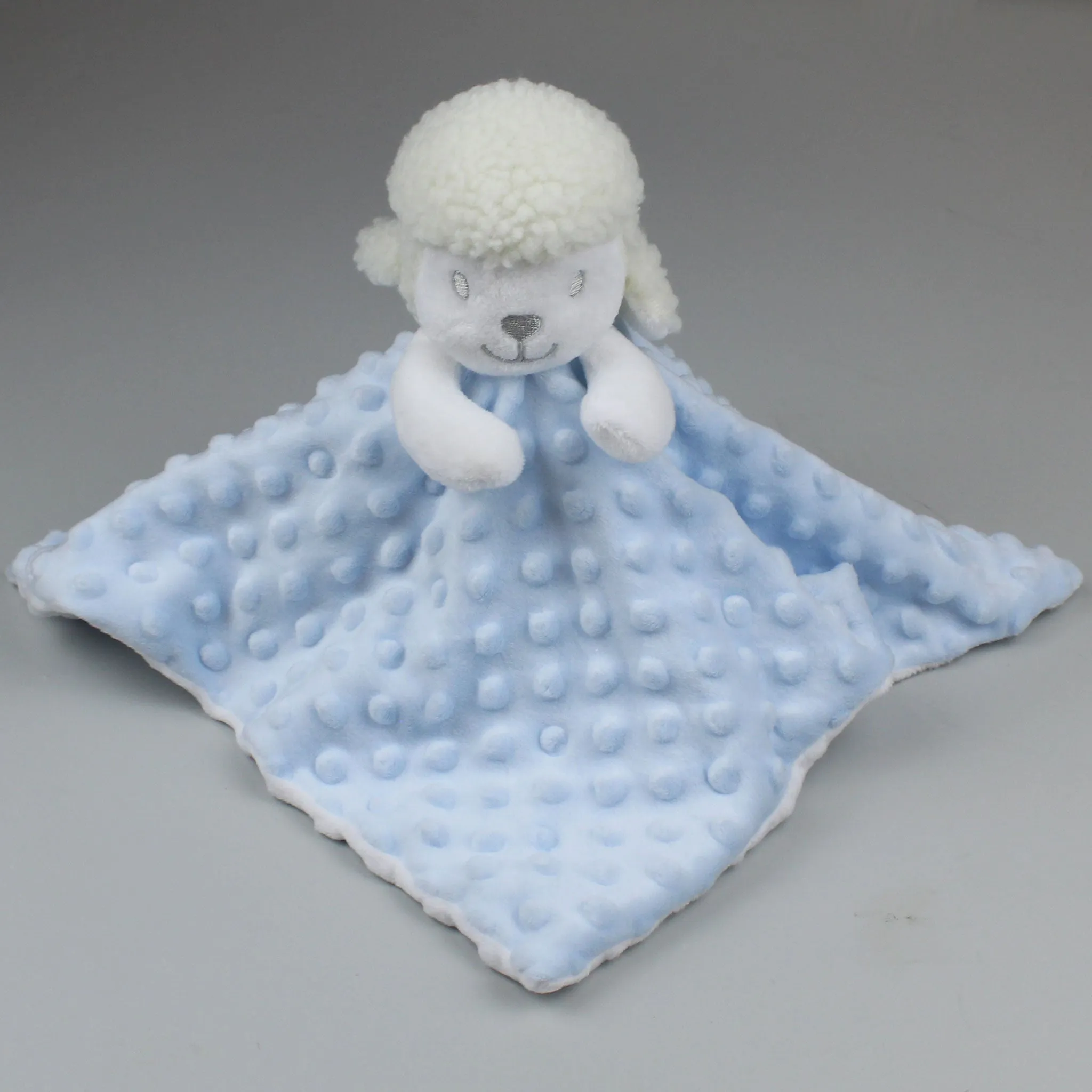 Baby Comforter - Lamb Blue