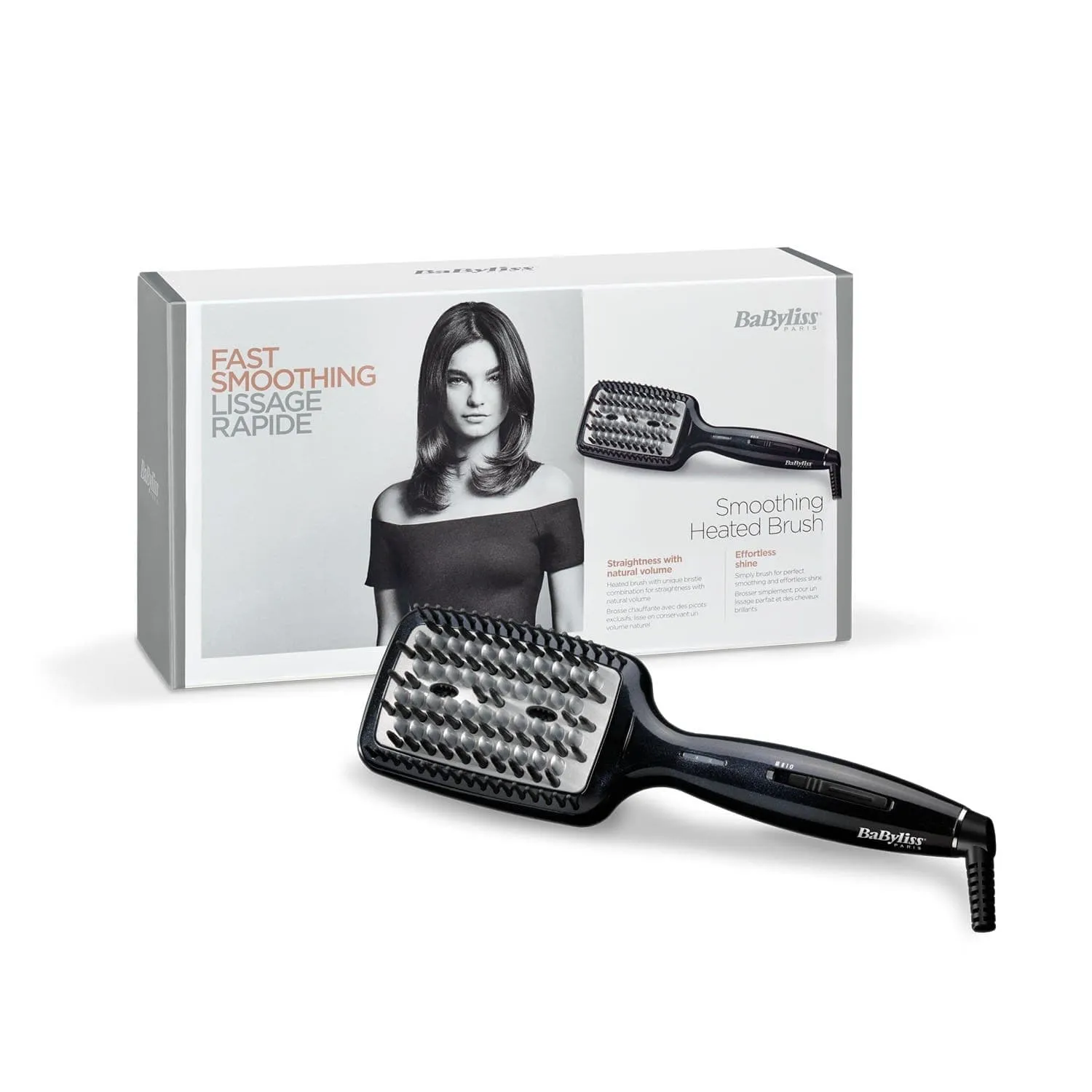 BaByliss Hair Straightening Styling Brush