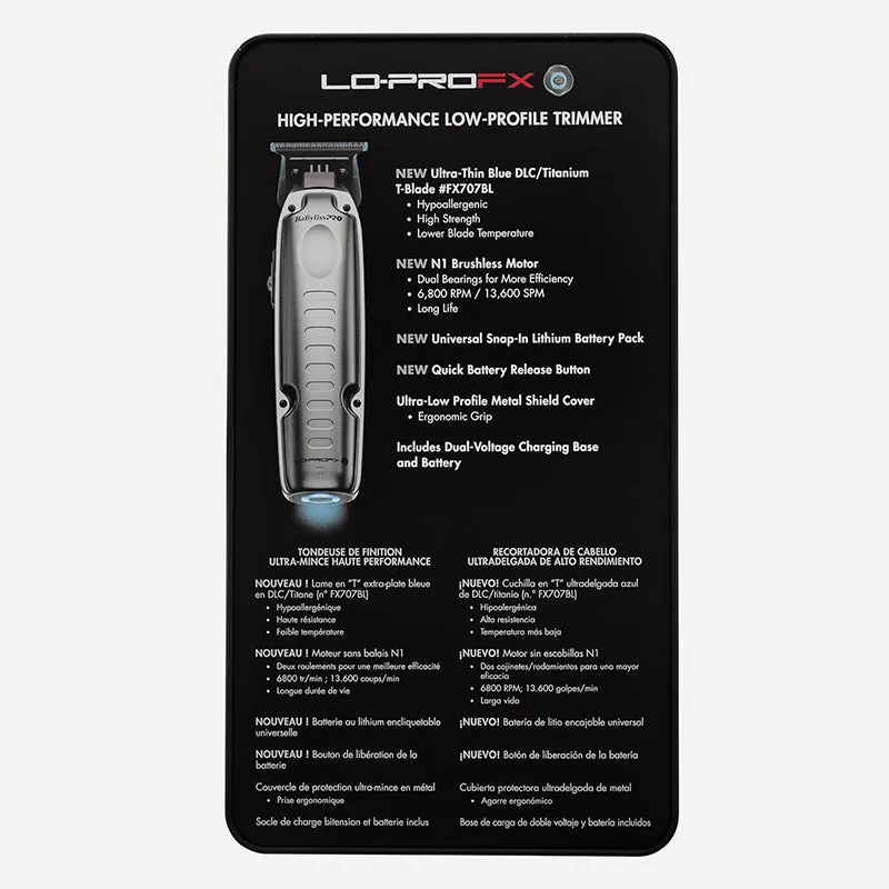 Babyliss PRO - Lo-PROFX Trimmer, FXONE, FX729