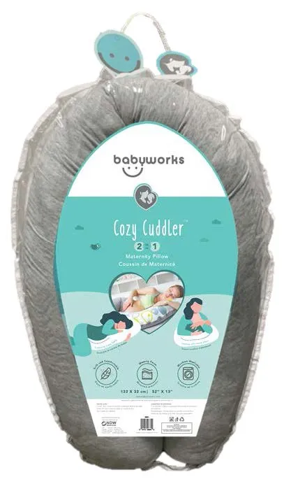 Babyworks - Cozy Cuddler™ 2 in1 Body Pillow & Nursing Support