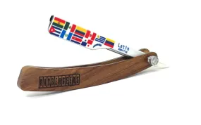 BarberGeeks Razor Holder – Latin America & Wood Handle