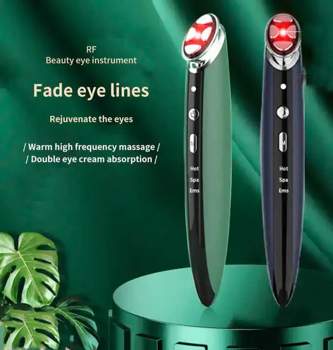 Beauty Eye Instrument Eye Heat Vibration Massage Instrument Microelectric Lifting and Tightening Eye Cream Import Instrument