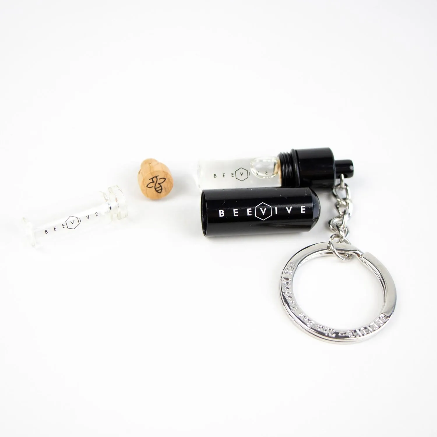 Bee Revival Kit - Butterfly & Bee Reviver, Keychain, Black or Gold