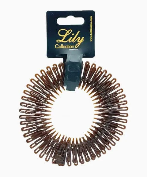 Bellissemo Lily Collection Flexi Combs Hair Band Brown RS09BR