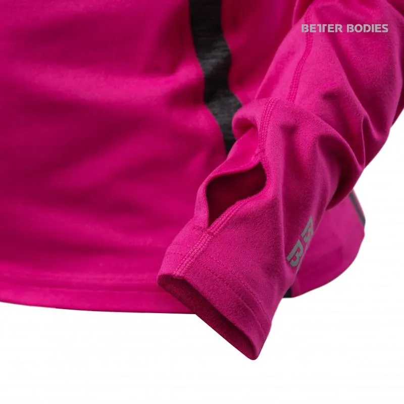 Better Bodies Performance Mid L-S - Hot Pink