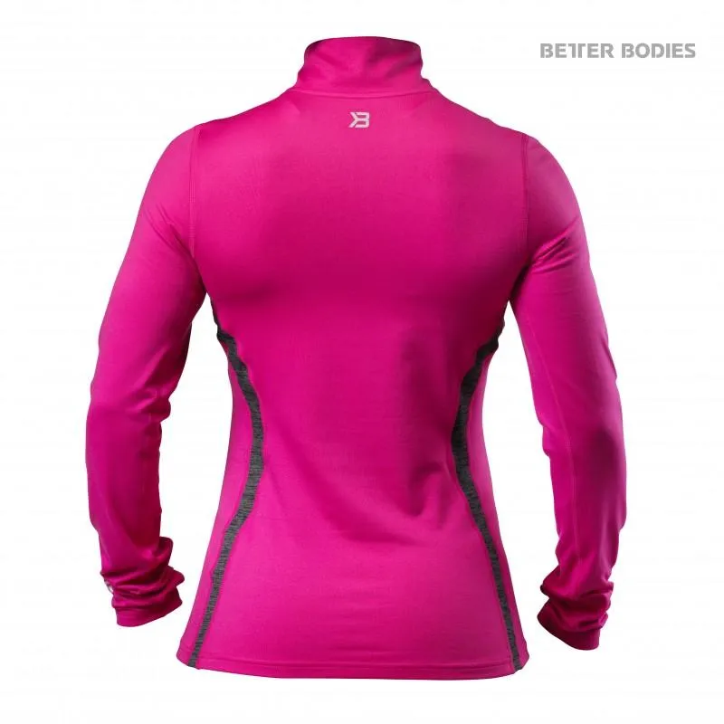 Better Bodies Performance Mid L-S - Hot Pink