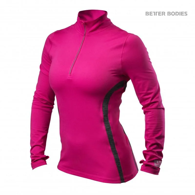 Better Bodies Performance Mid L-S - Hot Pink