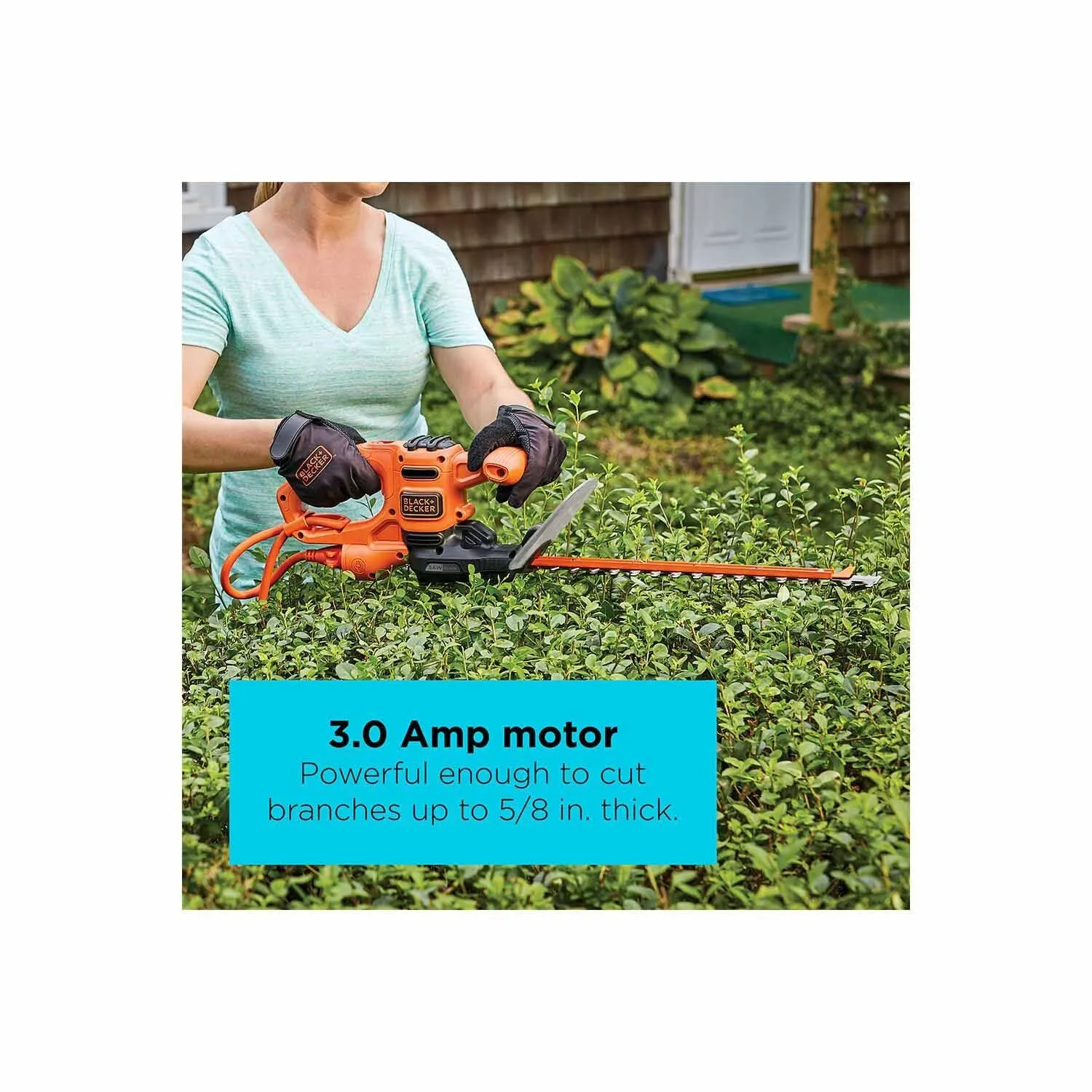 Black & Decker BEHTS125 16 in. SAWBLADE™ Electric Hedge Trimmer