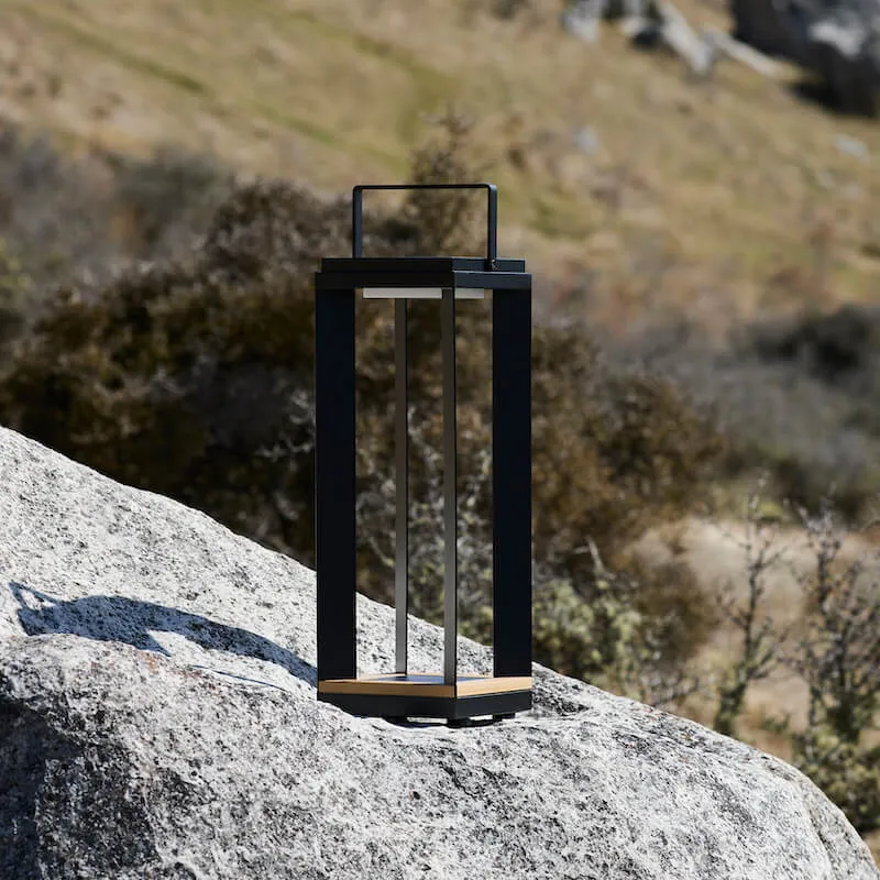 Bob Outdoor Solar Lamp | Black