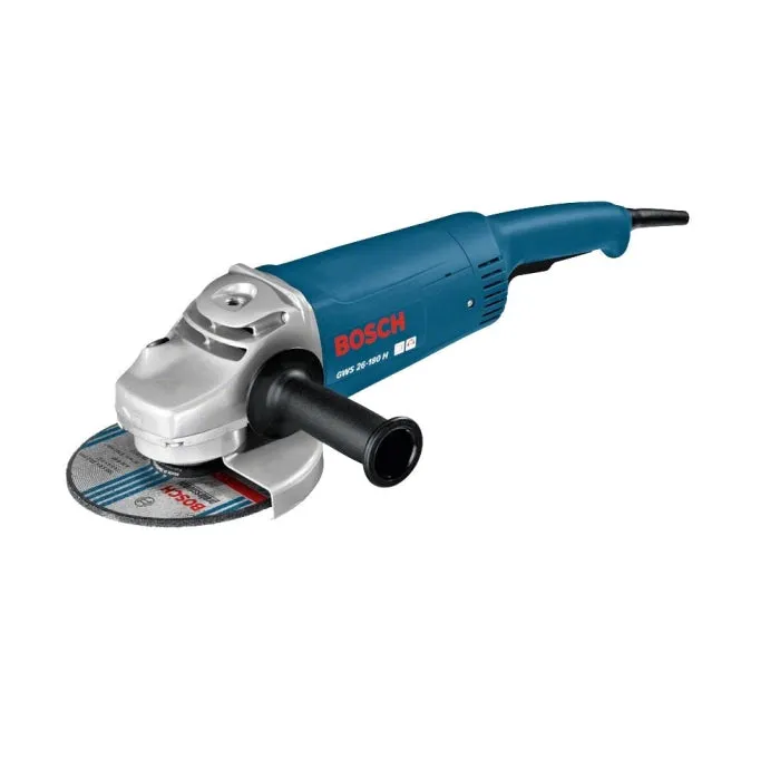 Bosch Angle Grinder 2600W 7" / 180 mm - Deadman Switch - GWS 26-180 H