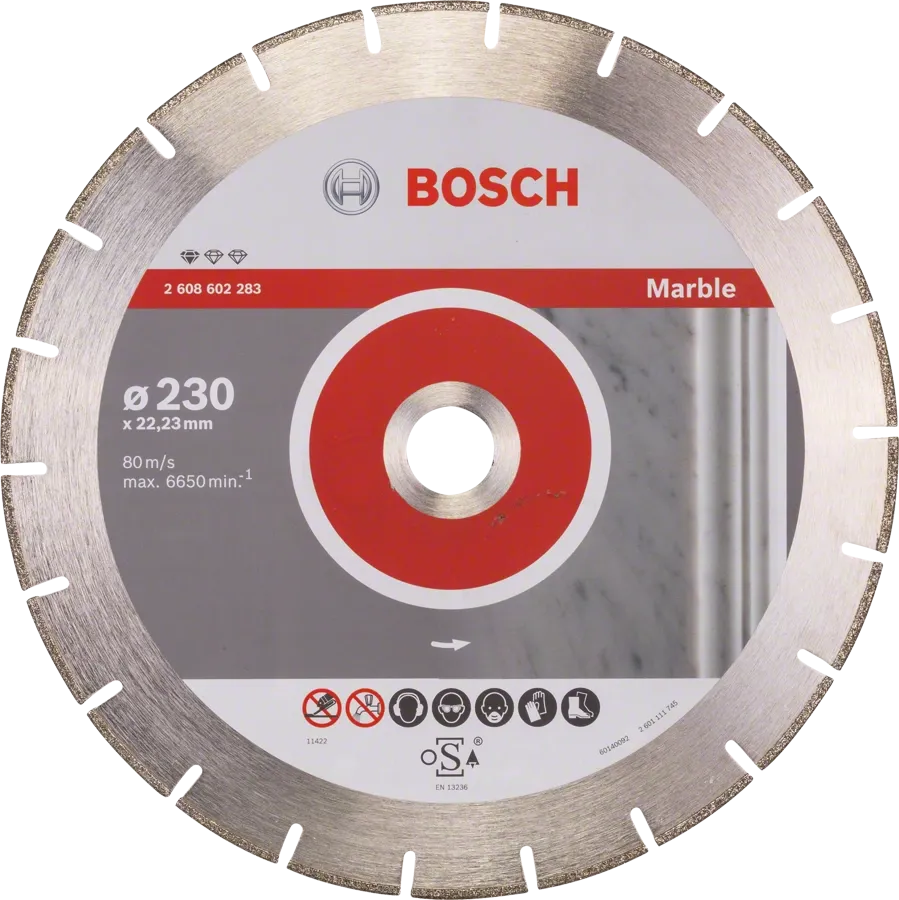 Bosch Professional | Cutting Disc Std for Marble 230X22,23X2,8mm Segmented