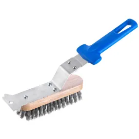 BRUSH FOR GRILLS, STAINLESS STEEL BRISTLES  32 CM