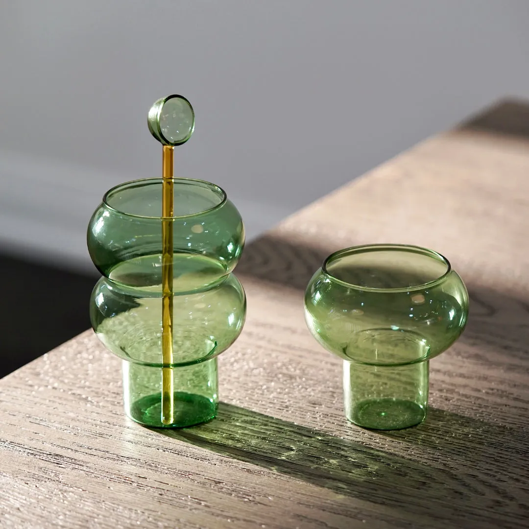 Bubble Glass - Green