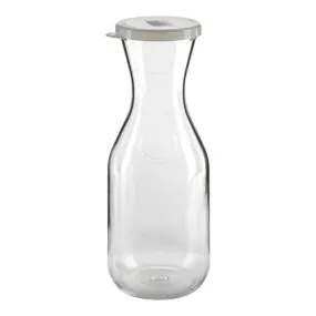 CAMBRO, CAMLITER TRITAN PLASTICE BEVERAGE DECANTER WITH LID - CLEAR