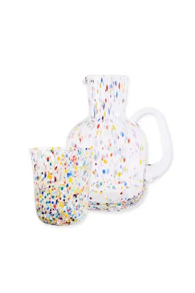 Carafe & Glass (Party Speckle)