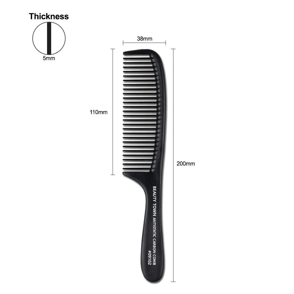 CARBON RAKE COMB (200 X 38 X 5 MM)