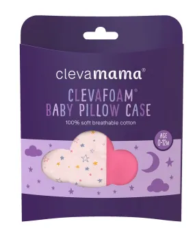 Clevamama Clevafoam Baby Pillow Case - Pink