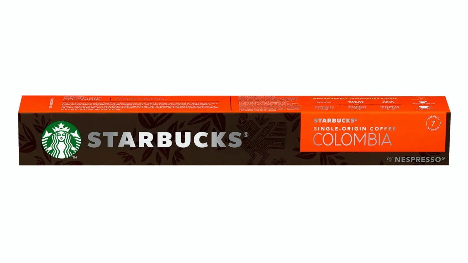 Coffee Starbucks by Nespresso So Colombia Coffee Capsules