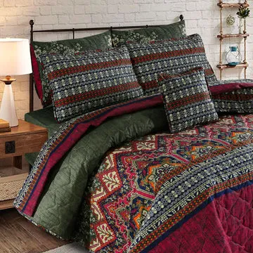 Crush - 6 pc Summer Comforter set (Light Filling)