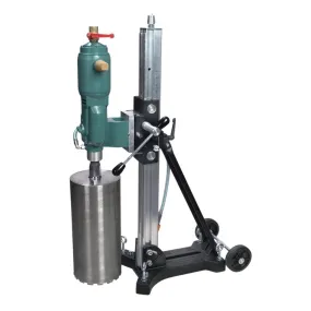 CS Unitec 2 1328 0050 SA Wet Air Core Drill |12" Capacity | 3-Speed | w/ Anchor Stand Kit