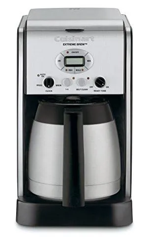 Cuisinart DCC-2750 Extreme Brew 10-Cup Thermal Programmable Coffeemaker, Silver