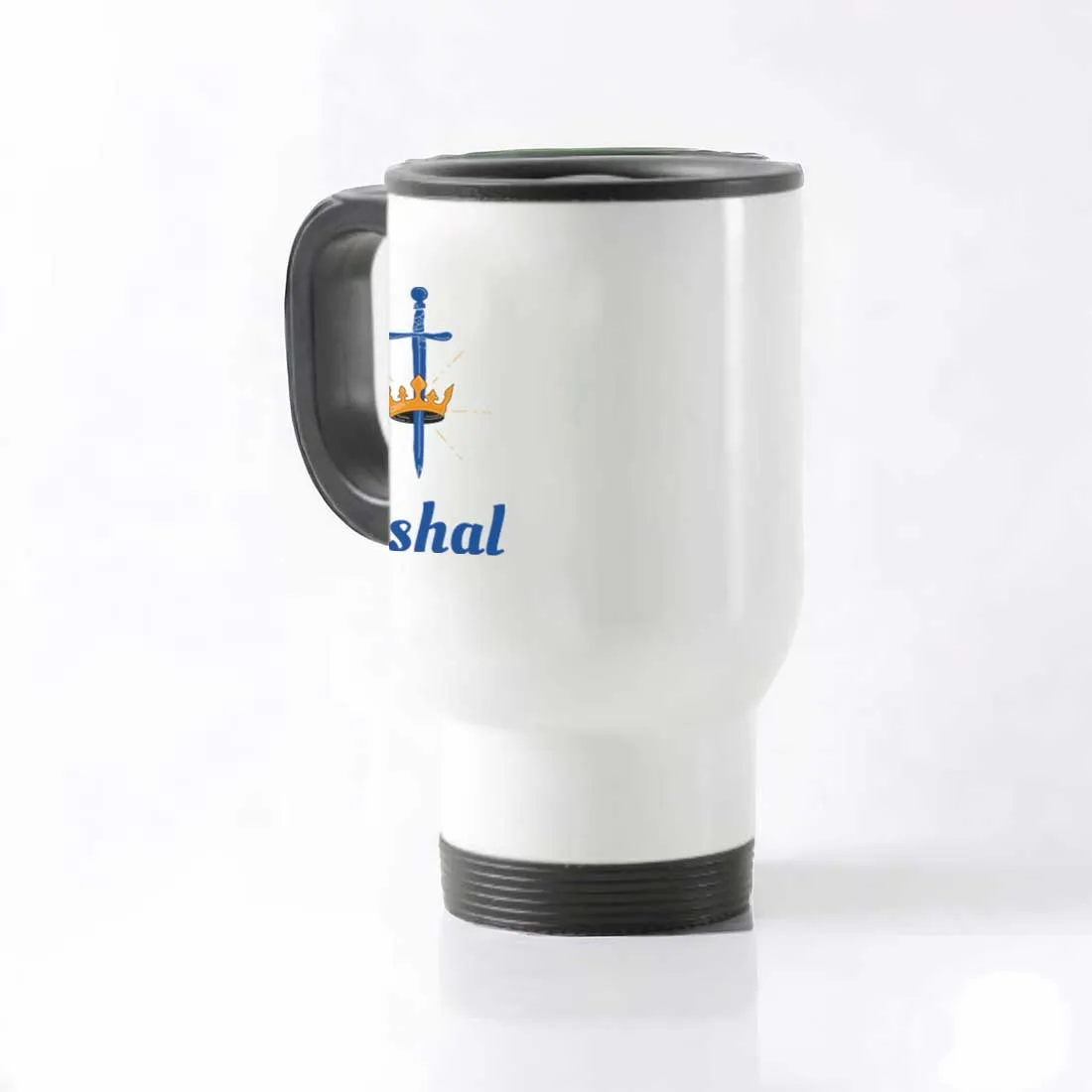 Customized Mugs with Names For Car Cup Holder - Insulated Travel Cup with Lid