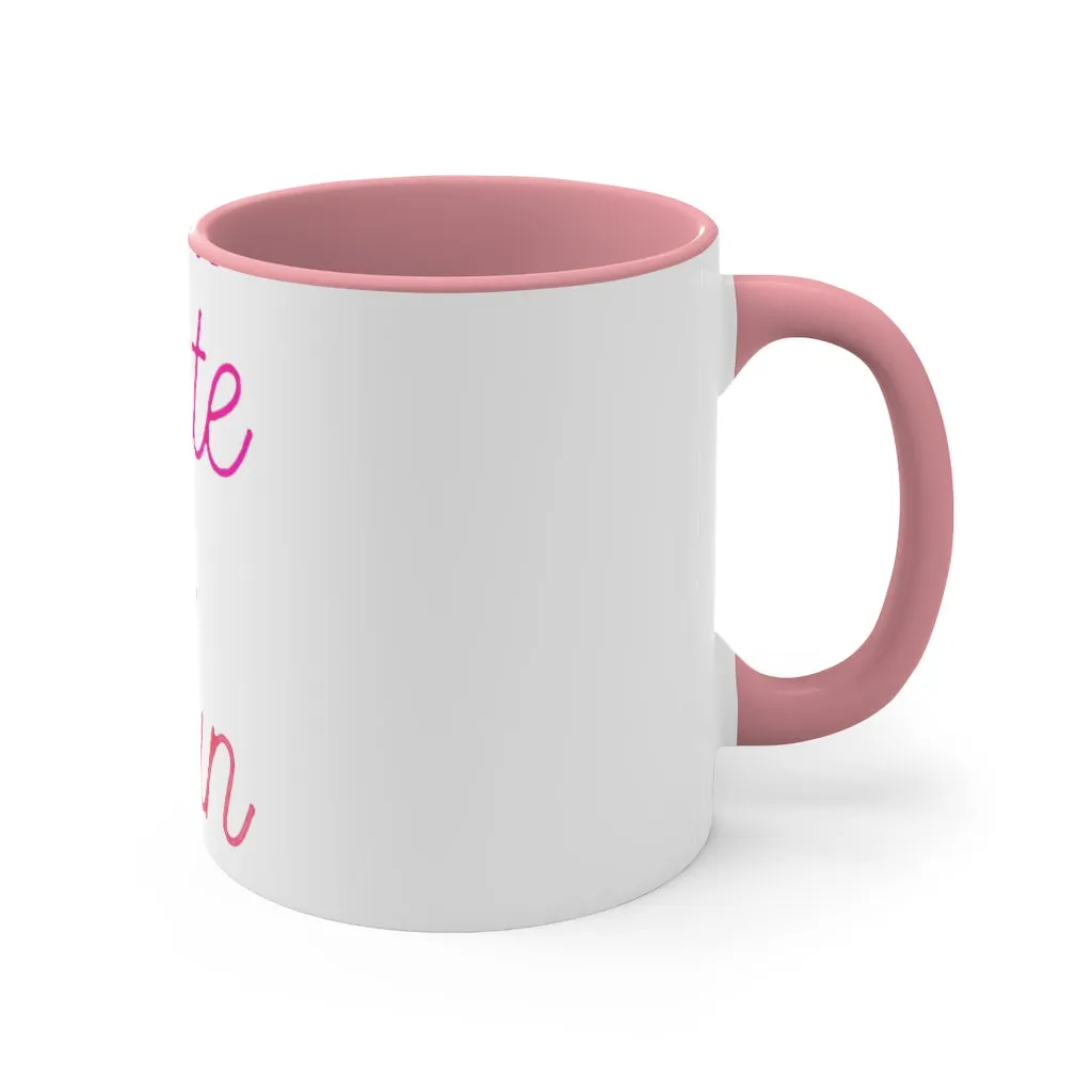 Cute and Fun Accent Coffee Mug, 11oz