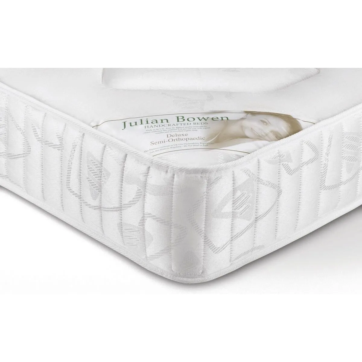 DELUXE SEMI-ORTHOPAEDIC MATTRESS 150CM