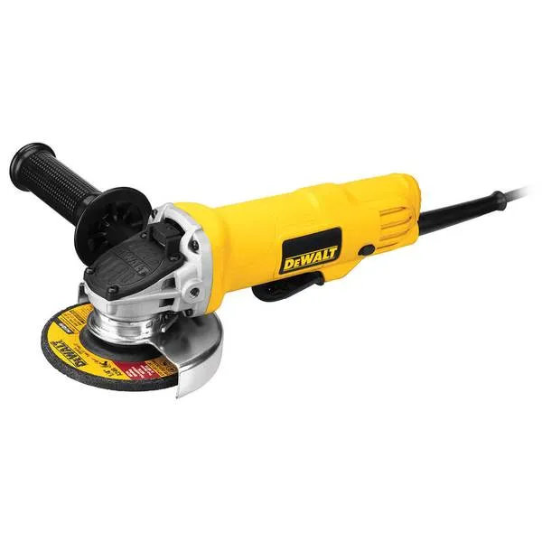 DeWALT DWE4012 7.5 Amp 4 1/2-in 12000 RPM Slim Paddle Small Angle Grinder